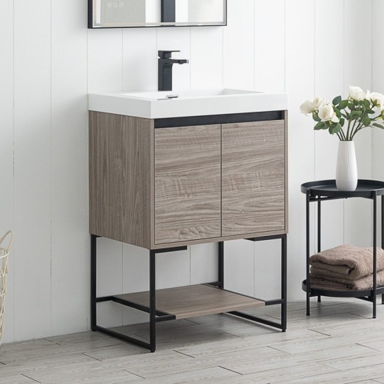 Porto 24″ Combo: Vanity with Acrylic Sink
