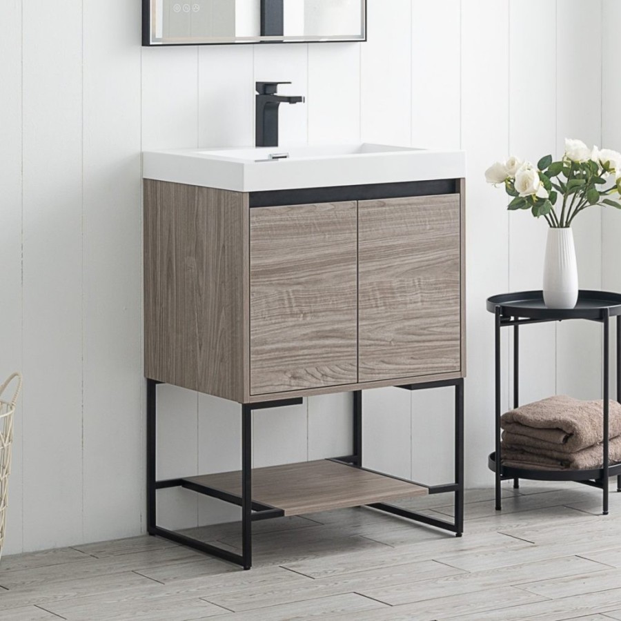 Porto 24″ Combo: Vanity with Acrylic Sink